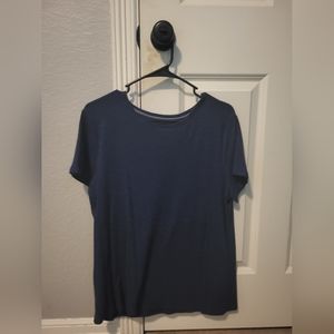 Croft and Barrow Large Navy T-Shirt